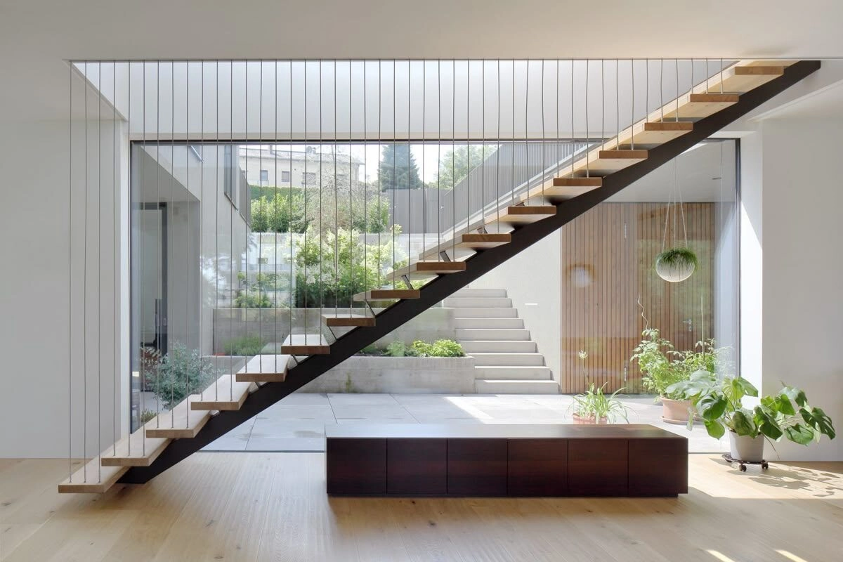 cầu thang duplex đẹp