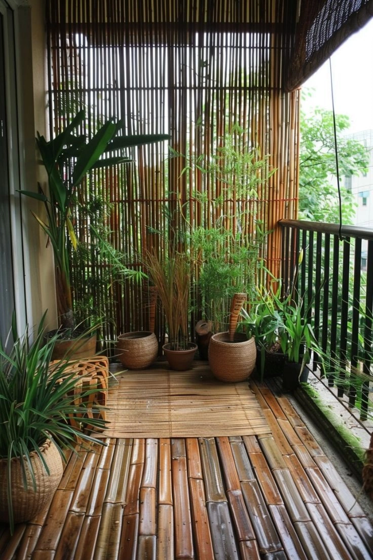 trang trí ban công nhỏ