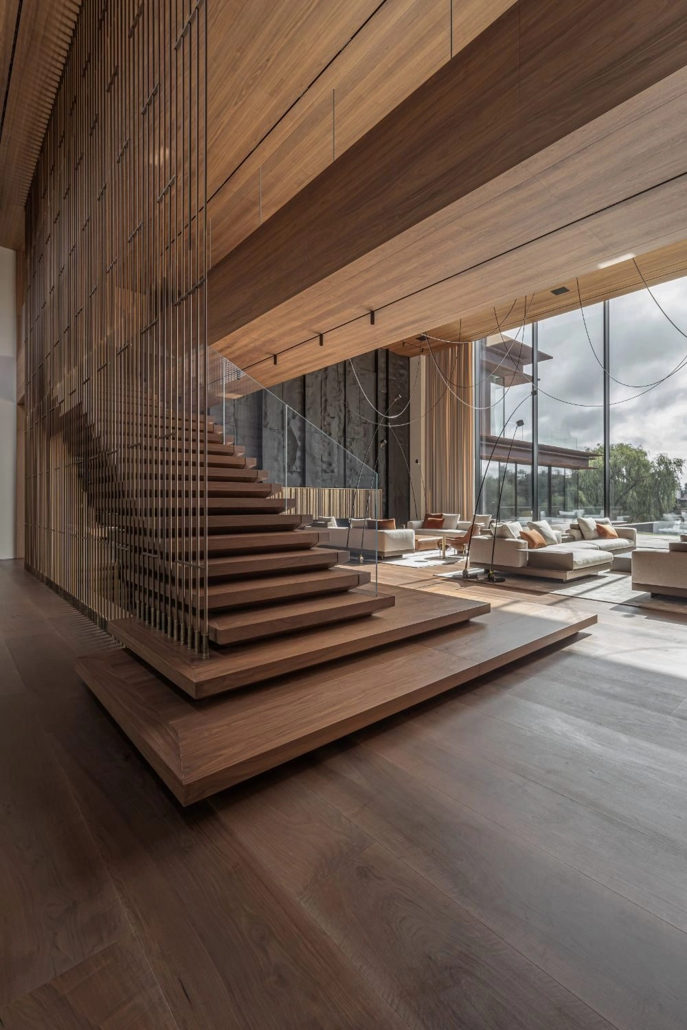 cầu thang duplex đẹp