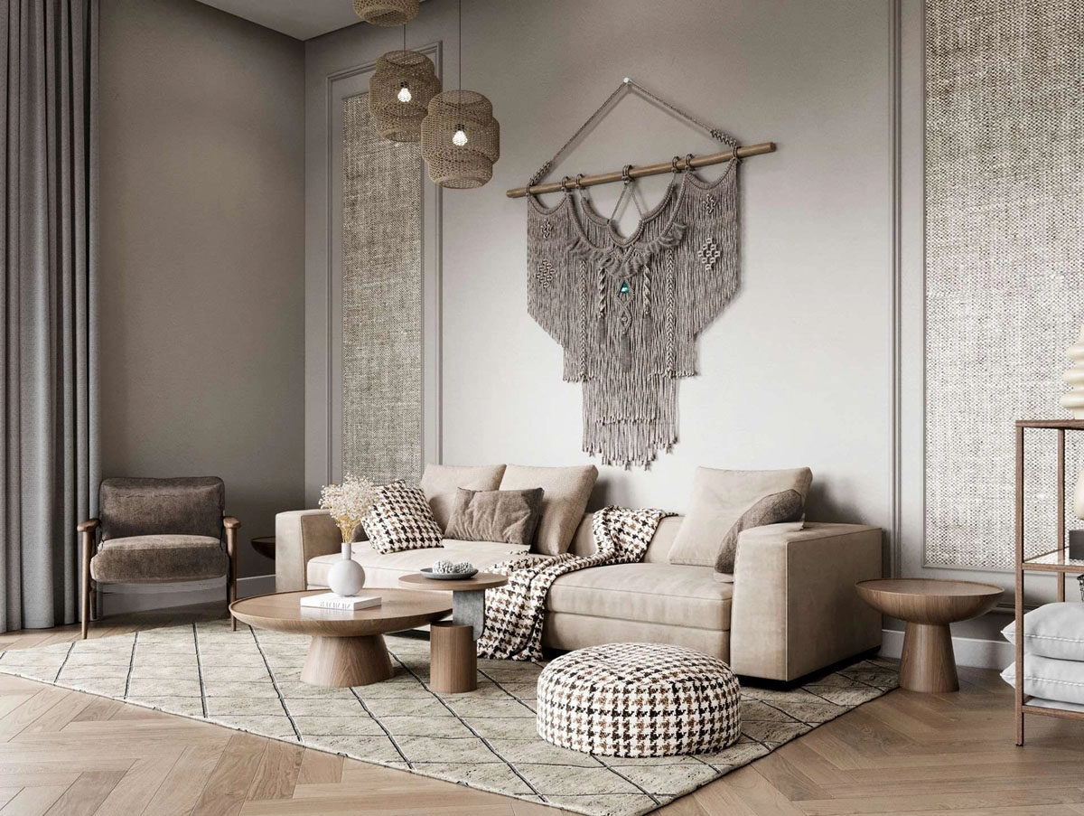 căn hộ Scandinavian đẹp