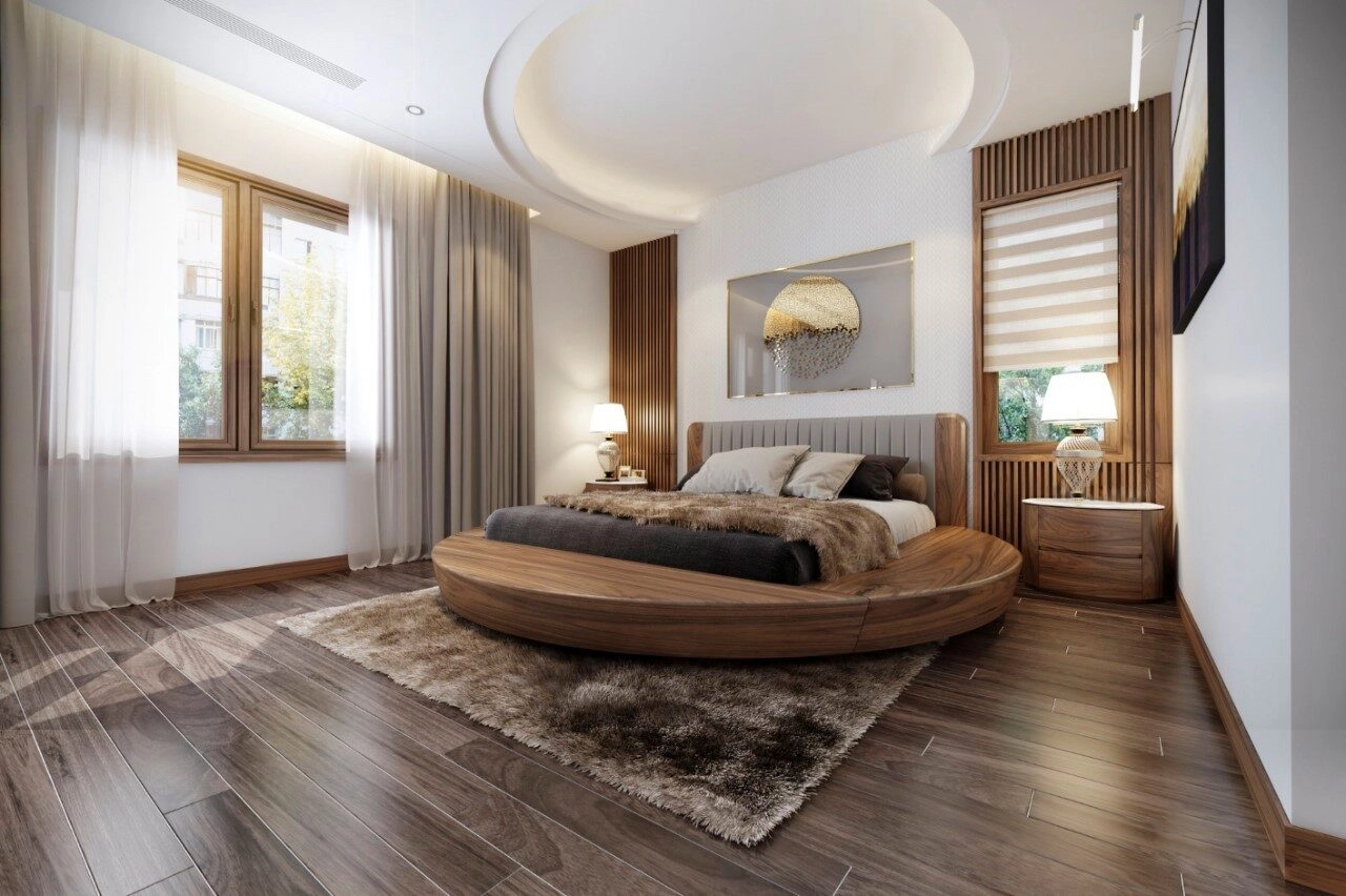 nội thất gỗ óc chó đẹp